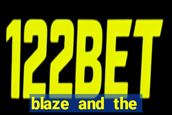 blaze and the monster machines logo font